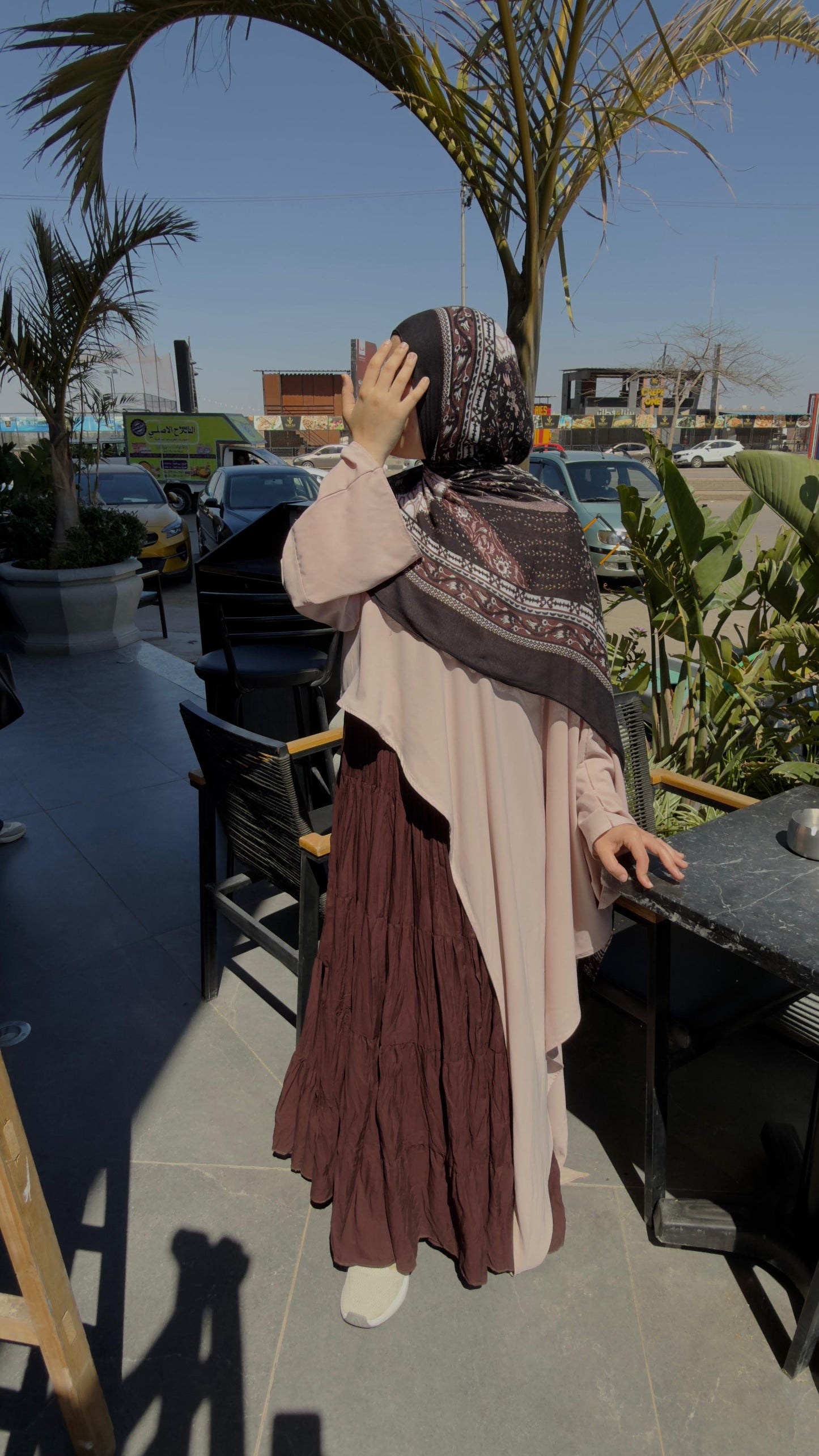 Crushed RoQi skirt - Brown