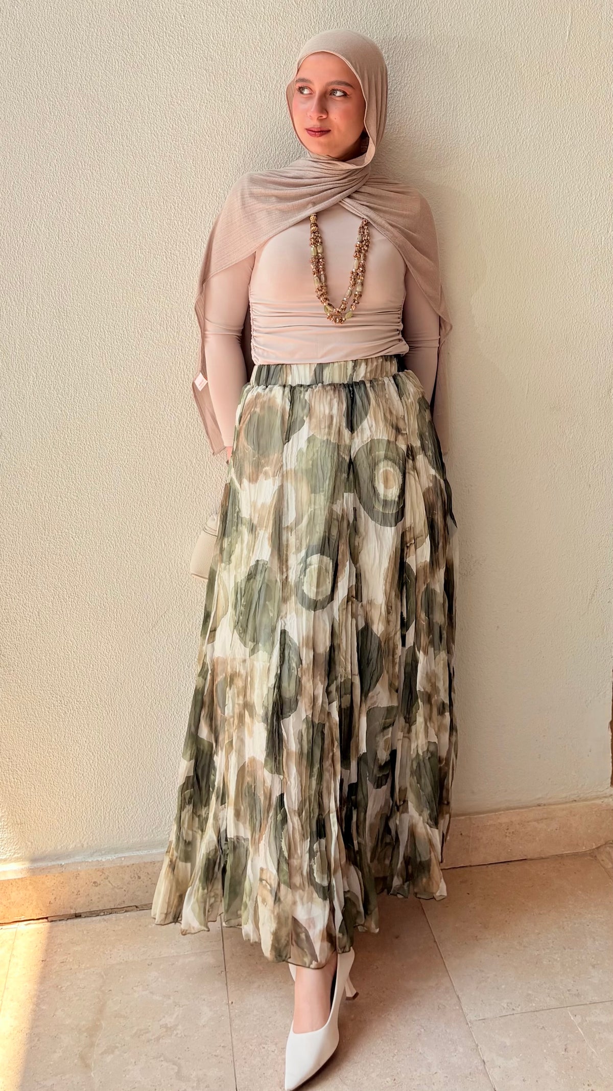 Farida skirt in olive