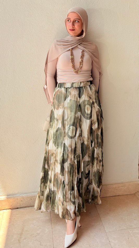 Farida skirt in olive