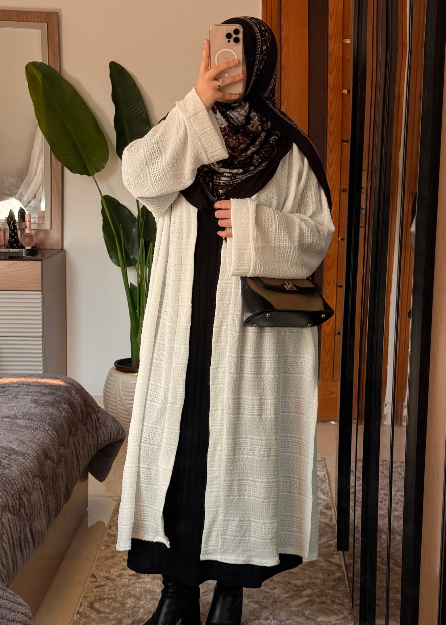 Mera cardigan - White