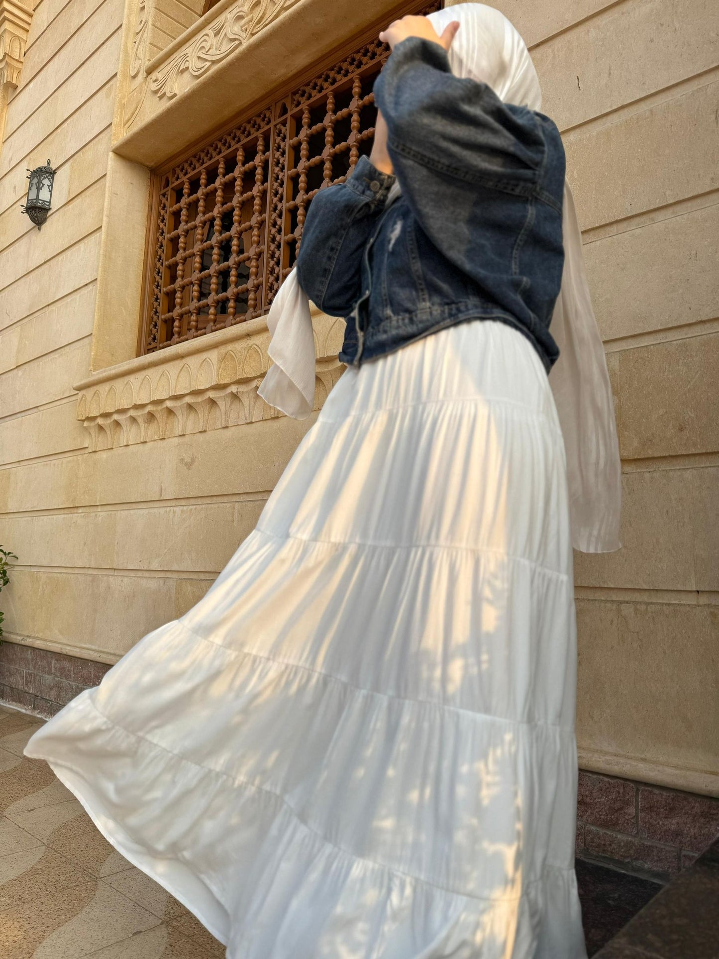 RaQi Skirt in White